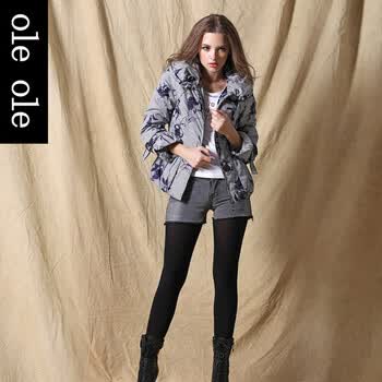 2012新款 花苞领公主装羽绒服 80%白鸭绒