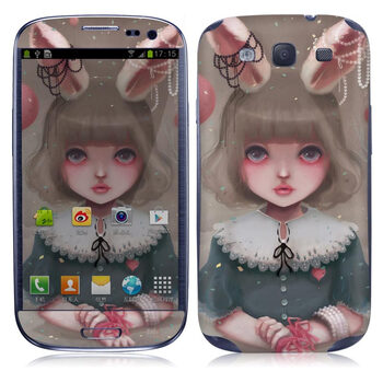 IdeaSkin 三星 I9300 Galaxy SIII/I9308/I939 朱丽叶-气球与珍珠 外壳保护套皮贴膜 DCUA621738