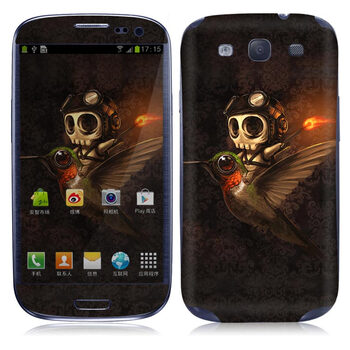 IdeaSkin 三星 I9300 Galaxy SIII/I9308/I939 飞行 外壳保护套皮贴膜 DCUA080033