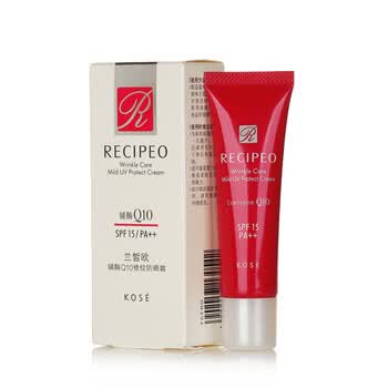 高丝兰皙欧KOSE RECIPEO 辅酶Q10修纹防晒霜30g