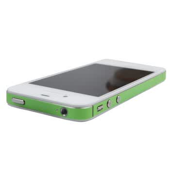SkinAT 苹果iPhone4/4S 边框贴膜 侧边贴 浅绿 iphone 4S