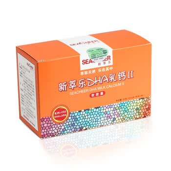 新萃乐 DHA乳钙Ⅱ 60粒