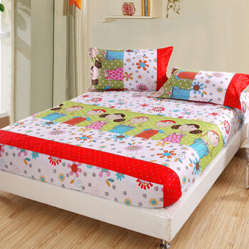 安意道床上用品120*200/150*200/180*200cm三个尺寸床用全棉单床笠ZN03 十五号花型 150*200cm