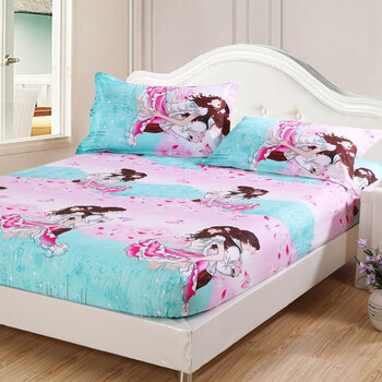 安意道床上用品120*200/150*200/180*200cm三个尺寸床用全棉单床笠ZN03 二十四号花型 150*200cm