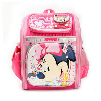 Disney/迪士尼太空减负学生书包双肩背包SM80309 玫红 1