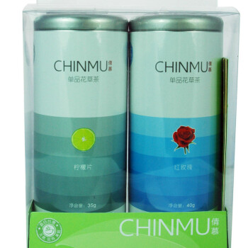 倩慕CHINMU 红玫瑰花茶+柠檬片（礼盒装）