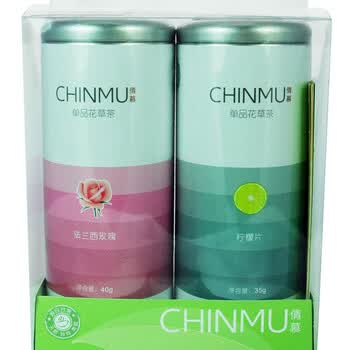 倩慕CHINMU 法兰西玫瑰花茶+柠檬片（礼盒装）