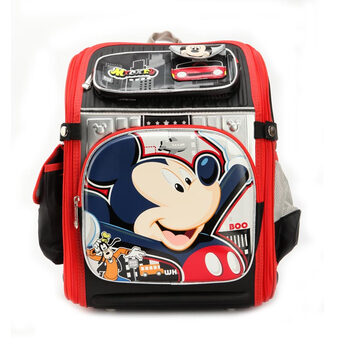 Disney/迪士尼太空减负学生书包双肩背包SM80309 黑色 F