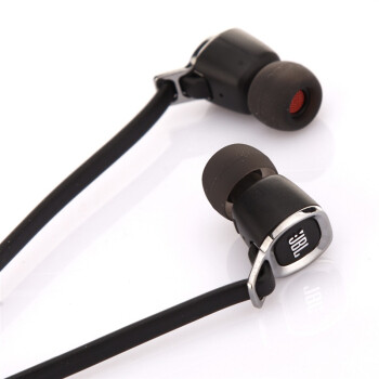 JBL J33 高性能驱动单元入耳式面条耳机 黑色 高级金属涂层
