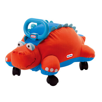美国Little tikes 二合一赛车枕头-恐龙