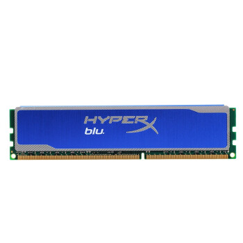 金士顿(Kingston)骇客神条 Blu系列 DDR3 1600 8GB 台式机内存(KHX1600C10D3B1/8G)