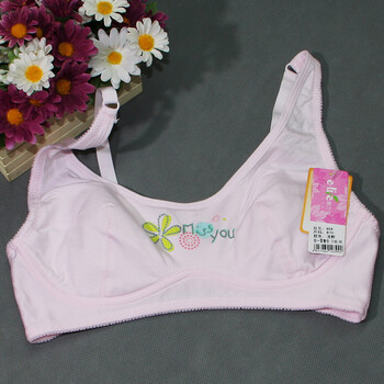 怡兰芬少女<em>文胸纹胸罩</em>学生内衣 无钢圈后背搭