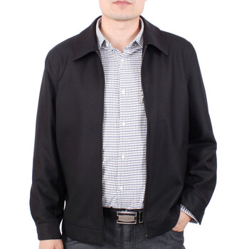 恒源祥 2012春秋装男装上衣茄克 中老年翻领商