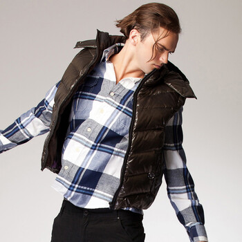 登 tesveden 2012新款时尚潮流羽绒服<em>男马甲</em>短