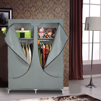 旺家星 简易布衣柜 宿舍衣橱 坚固 耐用 稳定 加