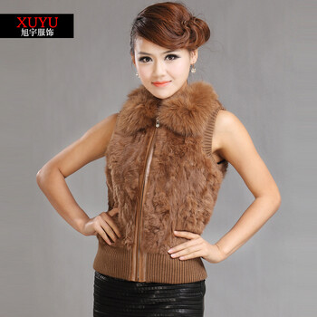 女獭兔毛<em>马甲</em>性价比 质量好推荐