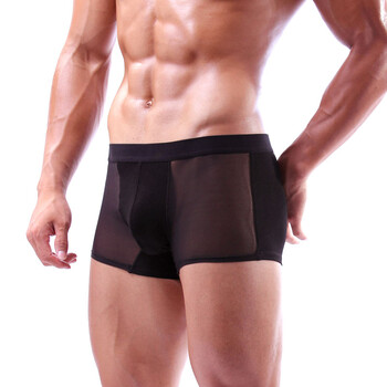 o<em></em>nlytop 新品<em>男士</em>内裤 男舒适透气 <em>网纱男士平角</em>