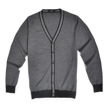 欧尼杰新品<em>男士</em>加厚<em>羊绒</em>衫<em>开衫</em>男式羊毛衫外套