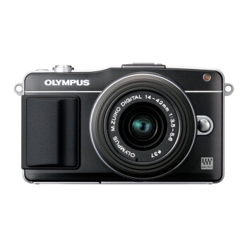 奥林巴斯（OLYMPUS） E-PM2 微型单电套机 黑色（M.ZUIKO DIGITAL 14-42mm f/3.5-5.6 II R 镜头）
