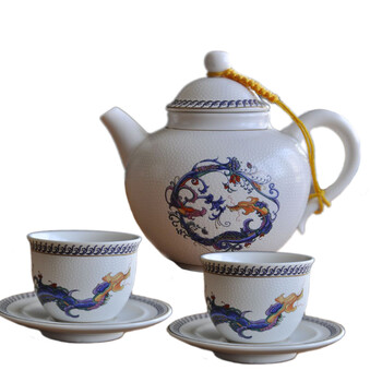 【盛世昌南】富贵天成六件套小茶具12153小组