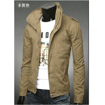 (Pay Daily) 2012秋冬新款韩版修身立领男士外