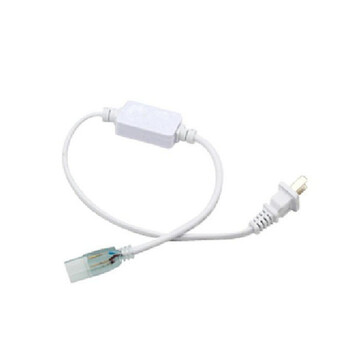 
                                        倍靓照明220V高压LED灯带连接器 适用60珠的5050贴片单色                
