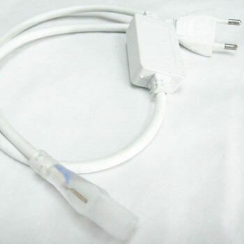 
                                        倍靓照明220V高压LED灯带连接器 适用60珠的5050贴片单色                