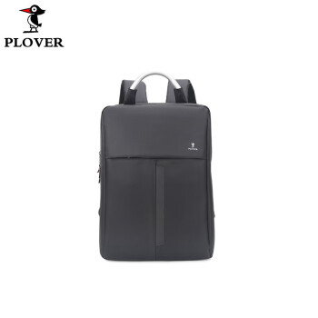 PLOVER黑色金属手提款背包电脑双肩 旅行包GDXXB056-A