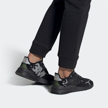 阿迪达斯（adidas）三叶草新款男女鞋NITE JOGGER夜光运动复古经典休闲鞋FV3852 EE5884 41