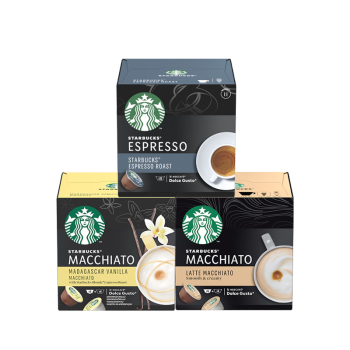 星巴克（Starbucks）京东PLUS会员联名款  英国进口 多趣酷思胶囊咖啡 3盒装