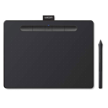 Wacom数位板CTL-6100WL蓝牙版无线手绘板电脑影拓绘图绘图手写板 黑