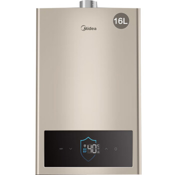 美的（Midea）商场同款16升 JSQ30-16HC3 家用燃气热水器 稳流恒温强排式天然气 低水压可启动高清大屏