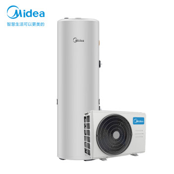 美的（Midea）空气能热水器家用300升E+蓝钻内胆电辅加热75℃智能WiFi热水王KF109/RD-X2-300-(E3)专卖店定制