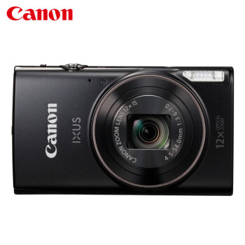 佳能（Canon）数码相机 卡片机 175/285 照相机 学生入门便携式家用照像机 IXUS 285黑色 官方标配