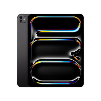 Apple/苹果 iPad Pro13英寸M4芯片 2024年新款平板电脑(1T WLAN版/标准玻璃/MVX63CH/A)深空黑色