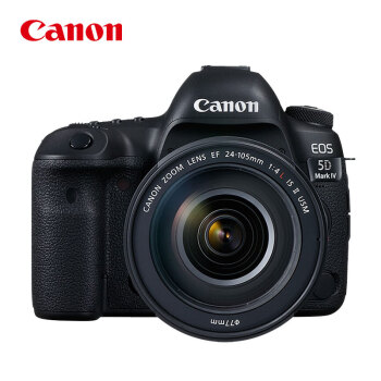 佳能（Canon）EOS 5D Mark IV 5D4 单反相机 EF 24-105mm f/4L（另外配电池*1、充电器*1）