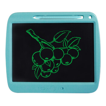 吉瑞恩斯（JARANCE）可充电透明手写板 usb局部擦液晶写字板 lcd临摹彩色儿童画板 9吋可充电蓝色单色