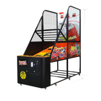 陆战鹰 电玩城室内篮球机投篮机娱乐设备豪华折叠移动篮球机254*100*240cm
