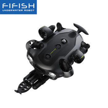 FIFISH鳍源 E-GO专业级水下无人机4K高清摄像 可拆换电池智能机器人 遥控潜水艇 200米机械臂套装