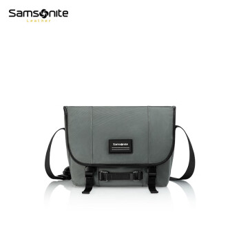 新秀丽（Samsonite）单肩斜挎包休闲包旅行包时尚潮男NR8*25002灰色