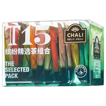 CHALI 茶里T15缤纷精选茶组合48g（PET) 花草茶叶 茶水间茶叶 商用