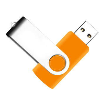 毕亚兹 高速u盘 64G  USB3.0 商务办公学习耐用优盘 橙色