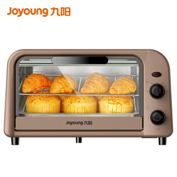 九阳电烤箱家用烘焙迷你小型电烤箱多功能全自动蛋糕12升黄金容量KX10-V601蓝色