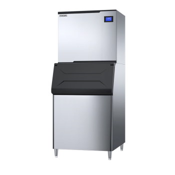 东贝（donper）商用制冰机大型冰块机制冰器奶茶店酒店分体式水冷方块冰HL-IM350