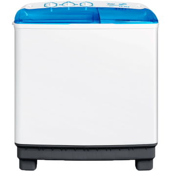 美的（Midea）双桶洗衣机半自动 MP100VS808  10公斤大容量 半自动洗衣机 洗10kg+甩5.5kg 双缸洗衣机