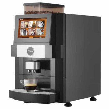 技诺（Jetinno）咖啡机 全自动咖啡机 意式美式现磨 家用 商用 办公室 全自动打奶泡系统 过滤直饮水接口