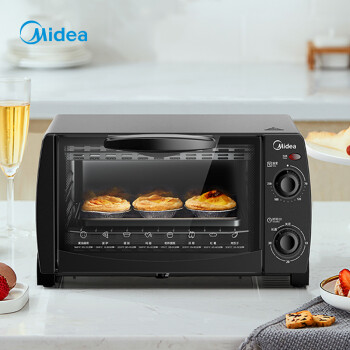 美的（Midea）迷你多功能电烤箱 PT1012 企业采购 支持一件代发