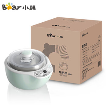 小熊（Bear）酸奶机 全自动米酒纳豆机 家用酸奶发酵机 陶瓷4分杯 不锈钢内胆 SNJ-B10U3