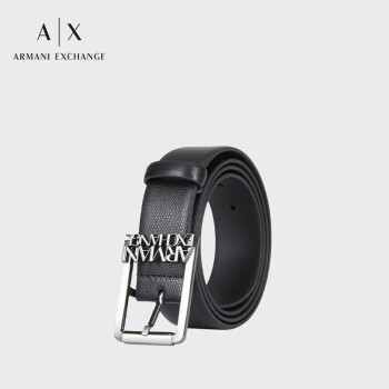 阿玛尼ARMANI EXCHANGE【礼物】24春夏AX男士皮带商务针扣徽标腰带礼盒