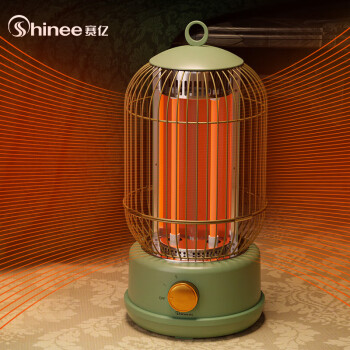 赛亿 取暖器家用电暖器电暖气节能速热小太阳复古鸟笼电暖气远红外碳素烤火炉多档调节 NL60